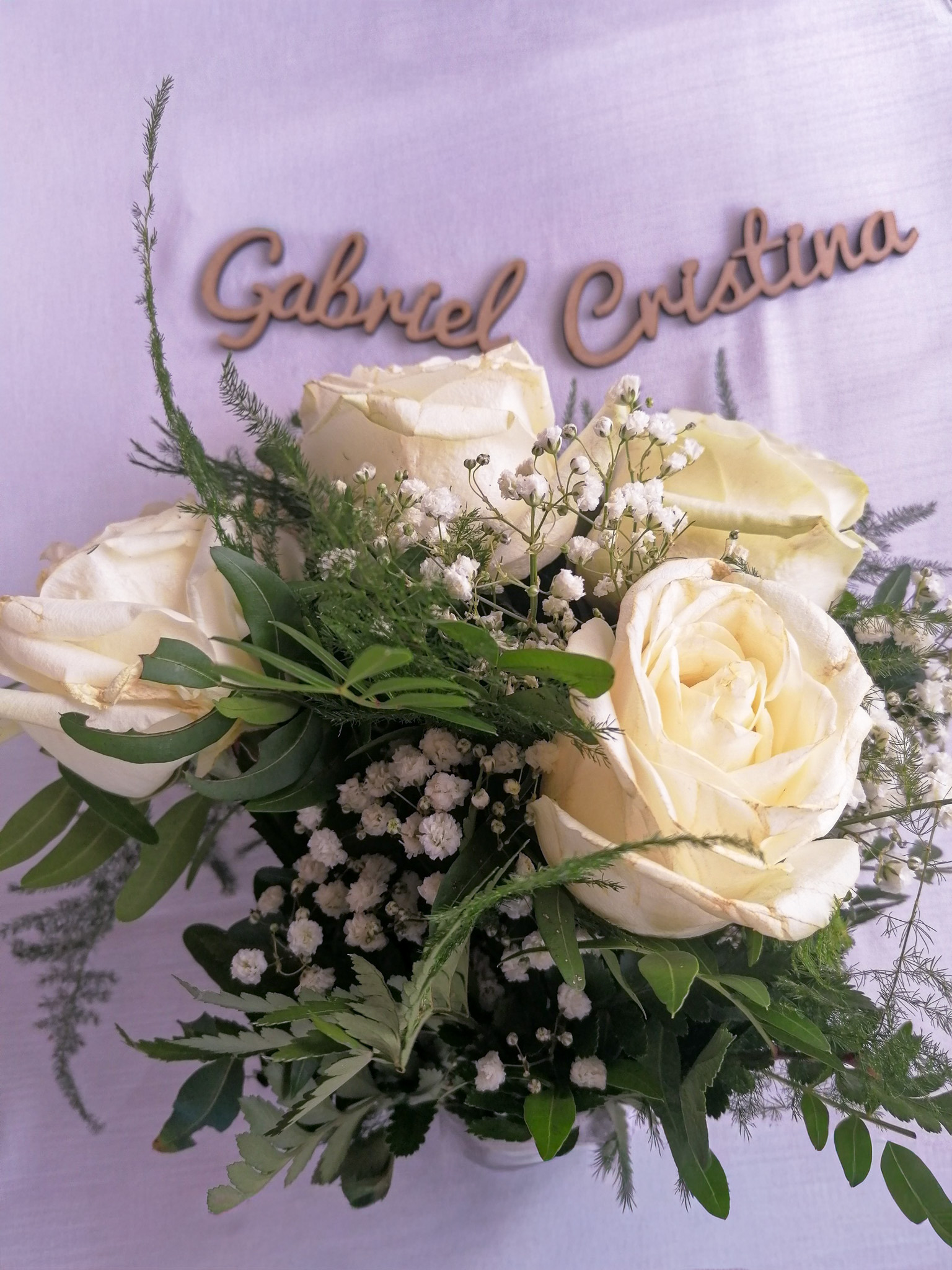 Boda civil Gabriel y Cristina