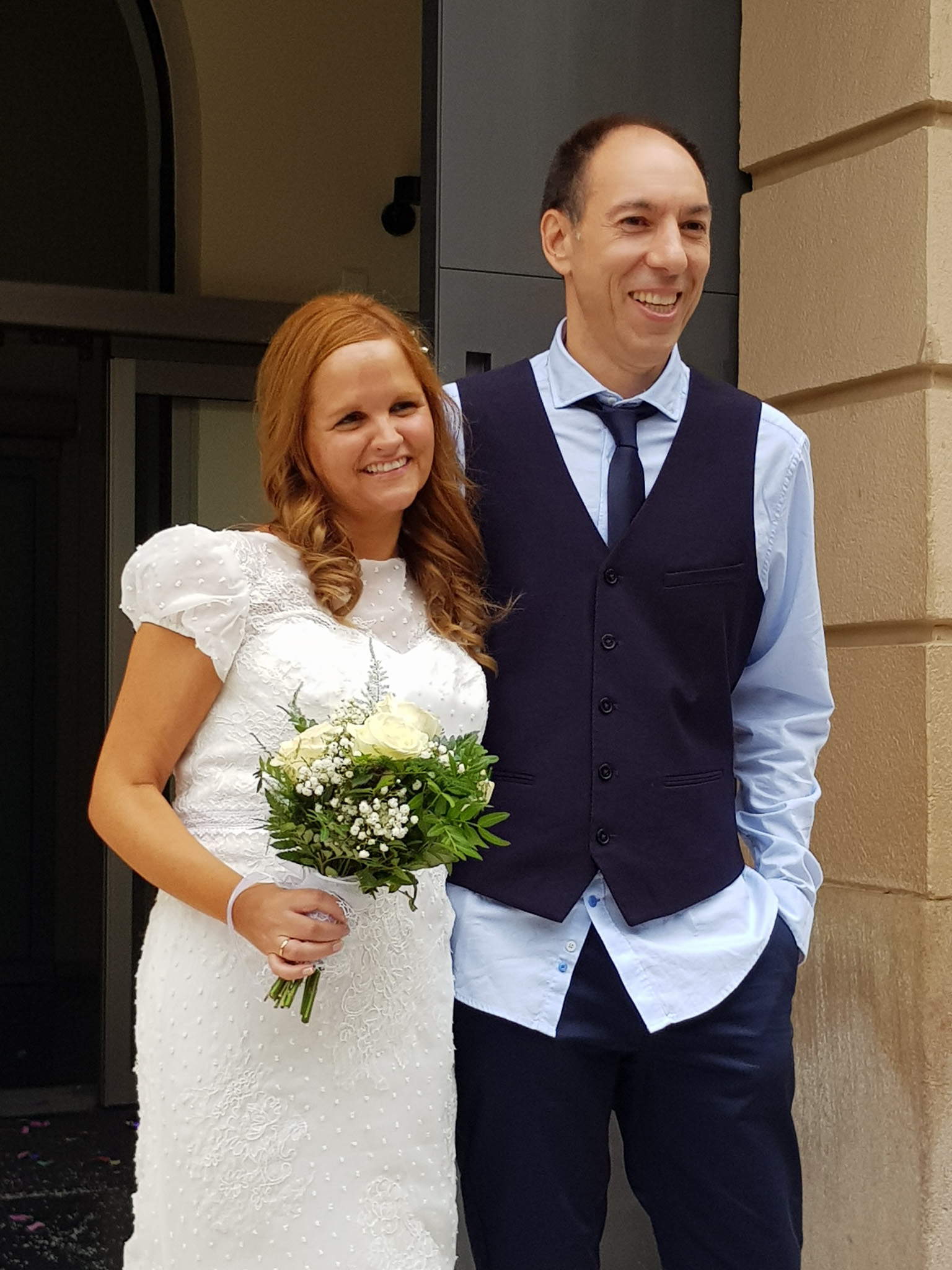 Boda civil Gabriel y Cristina